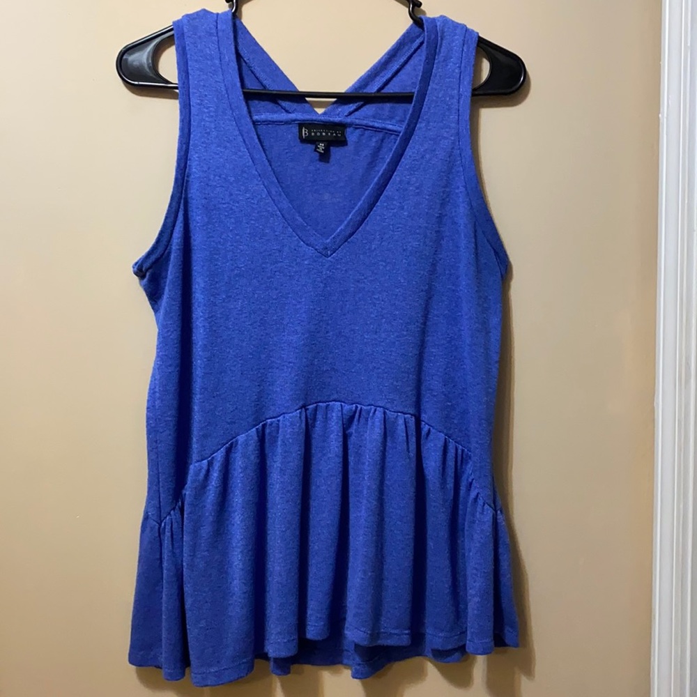 Blue tank